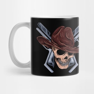 Cowboy skull Mug